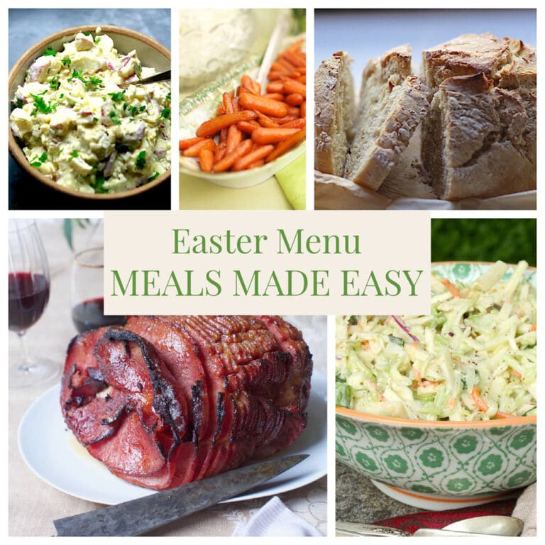 Easter Dinner Menu Made Easy
