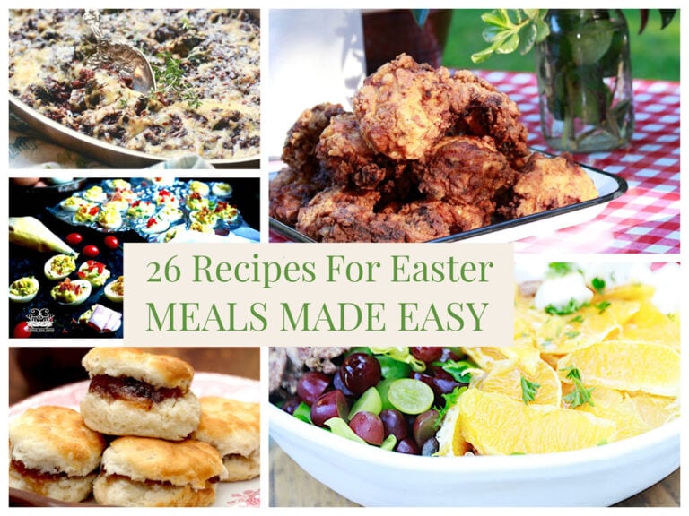 Easter Recipes - a Meals Made Easy Roundup