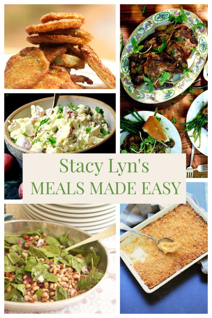 Stacy Lyn's Meal Made Easy featuring fried pork chops