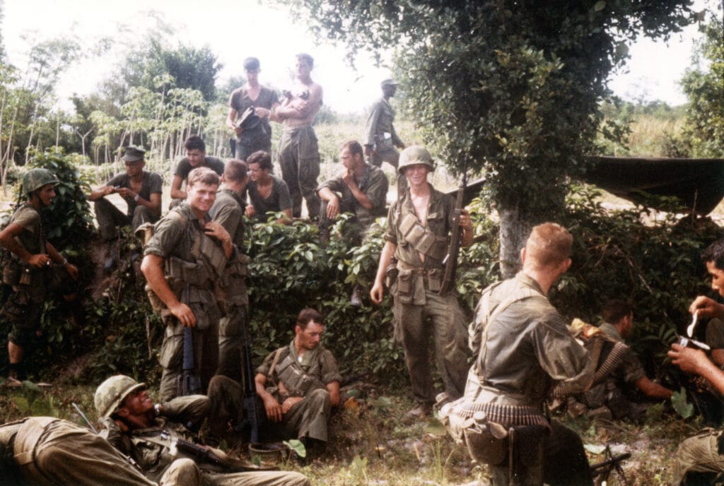 Vietnam War - Bill Taylor and Stacy Lyn's dad served together. 