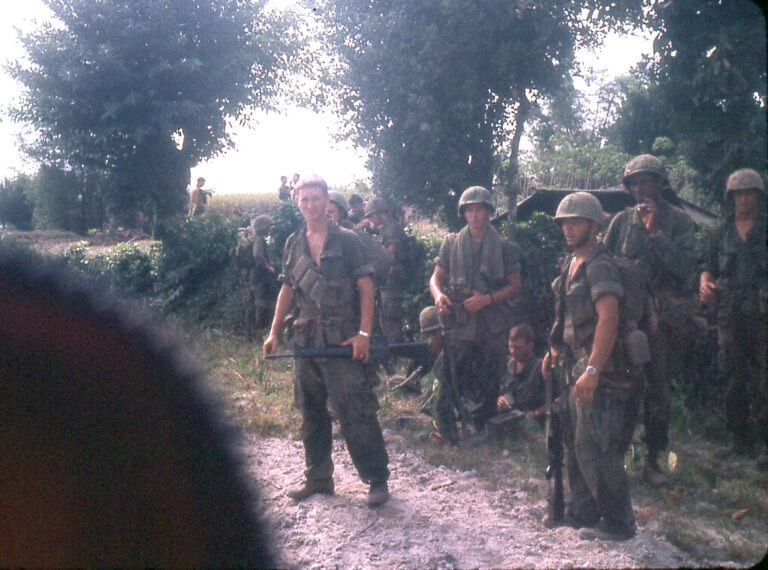 Young soliders during Vietnam War - Memorial Day