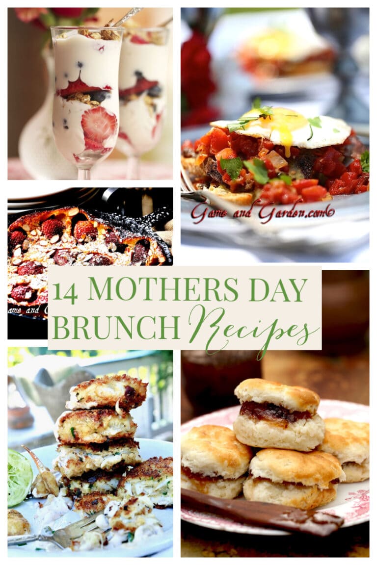 a roundup of Mother's Day brunch dishes
