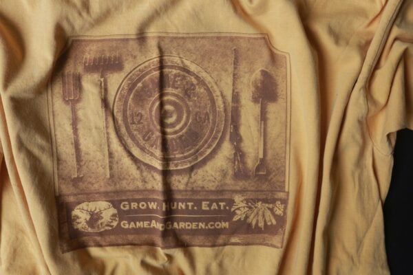 Game & Garden Tee - mustard