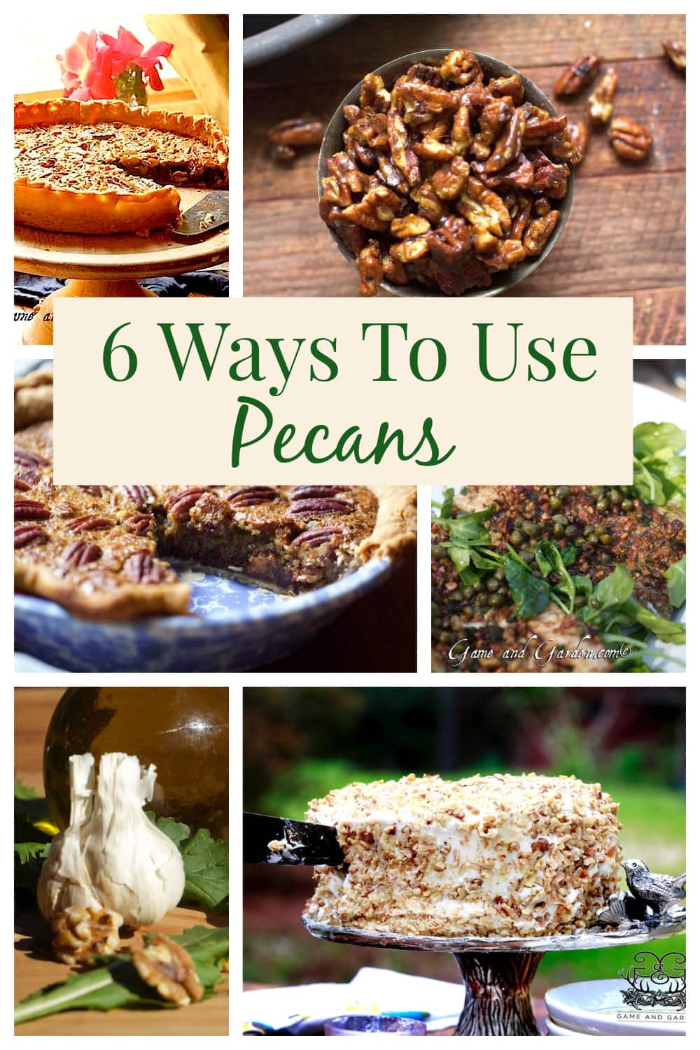 six ways to use pecans