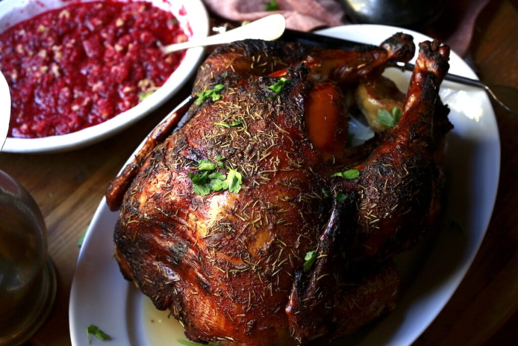 whole roasted turkey