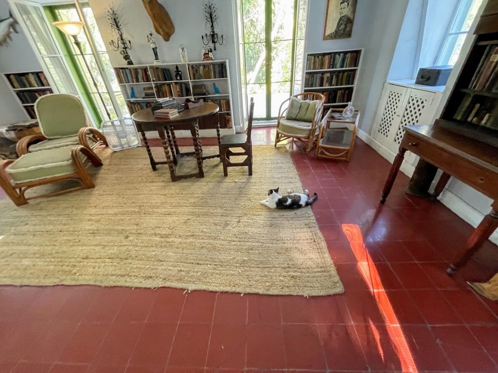 writing room at Ernest Hemingway house in Key West
