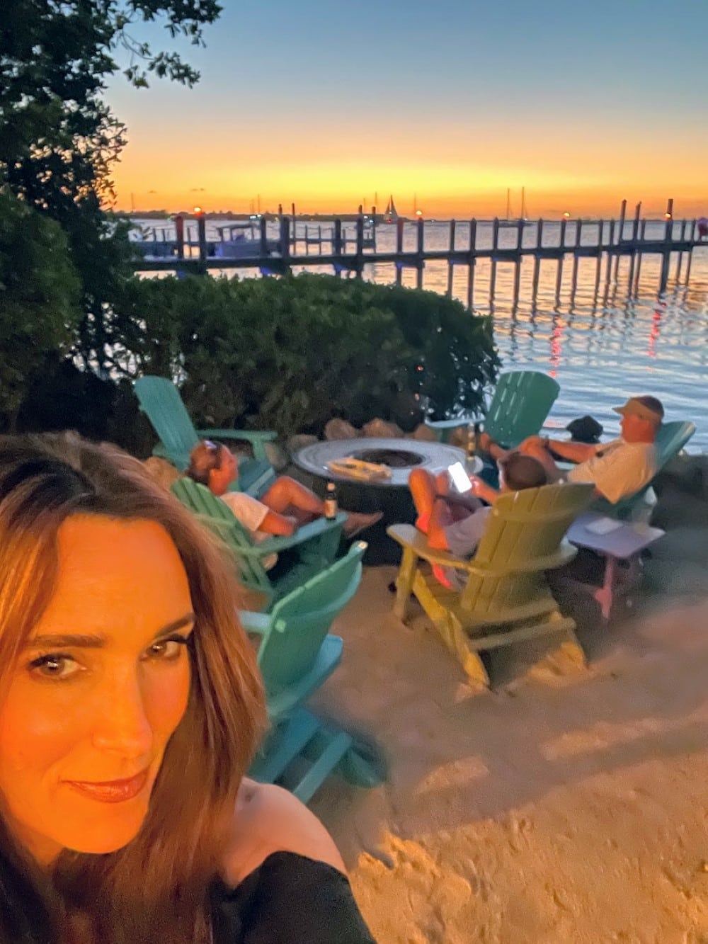 Stacy Lyn at the beach in Key Largo, FL