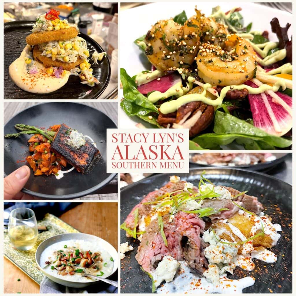 Stacy Lyn's menu for Talon Lodge in Alaska