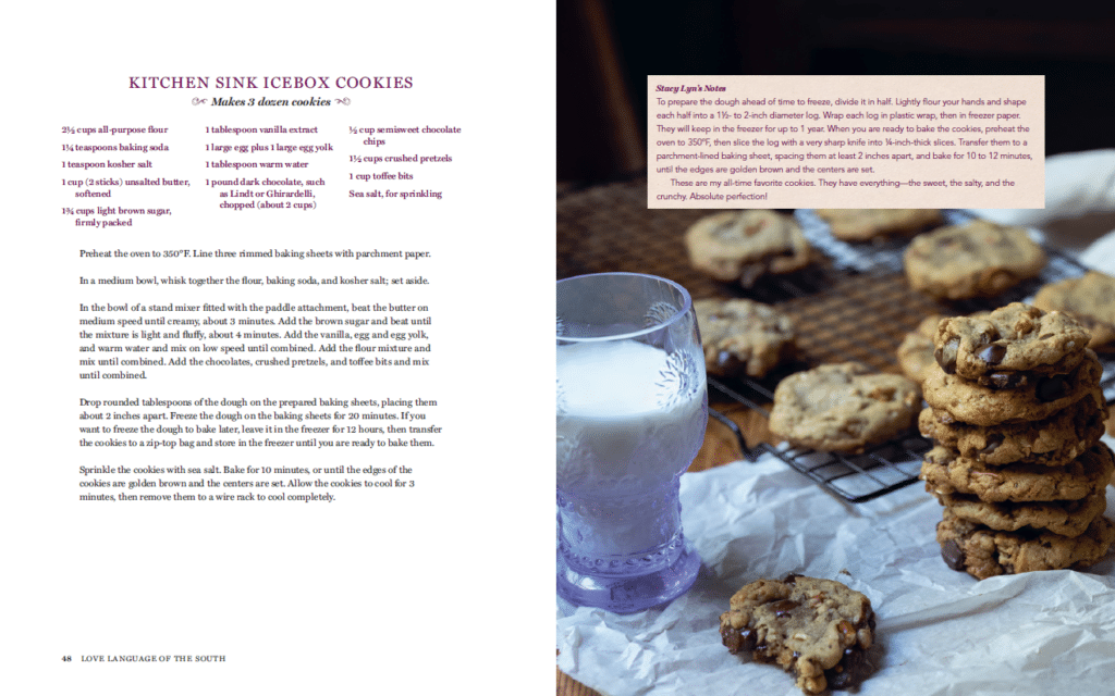 kitchen sink cookies recipe and photo from Stacy Lyn Harris's Love Language of the South