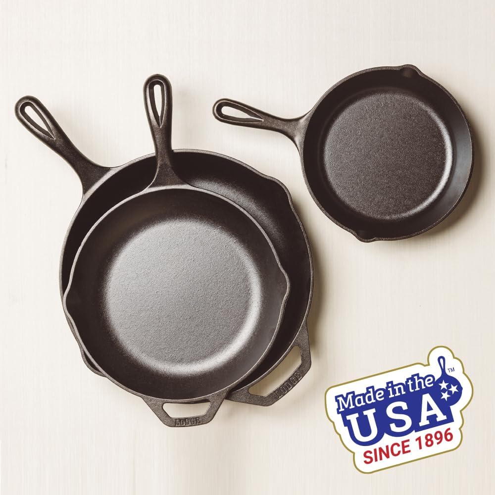 Lodge cast iron pans