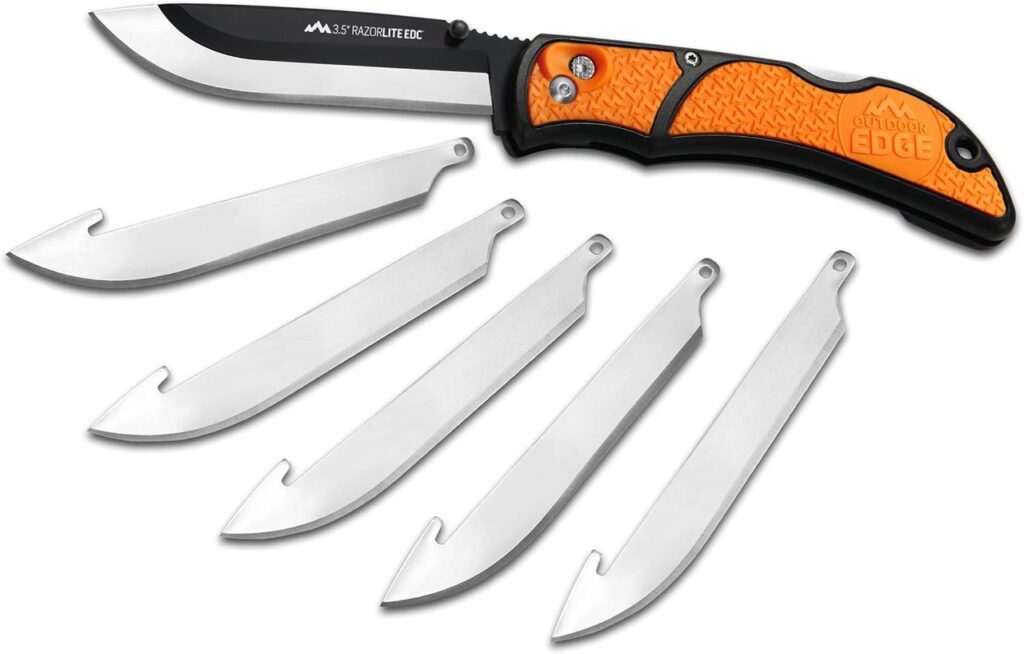 Razorlite pocket knife with multiple blades