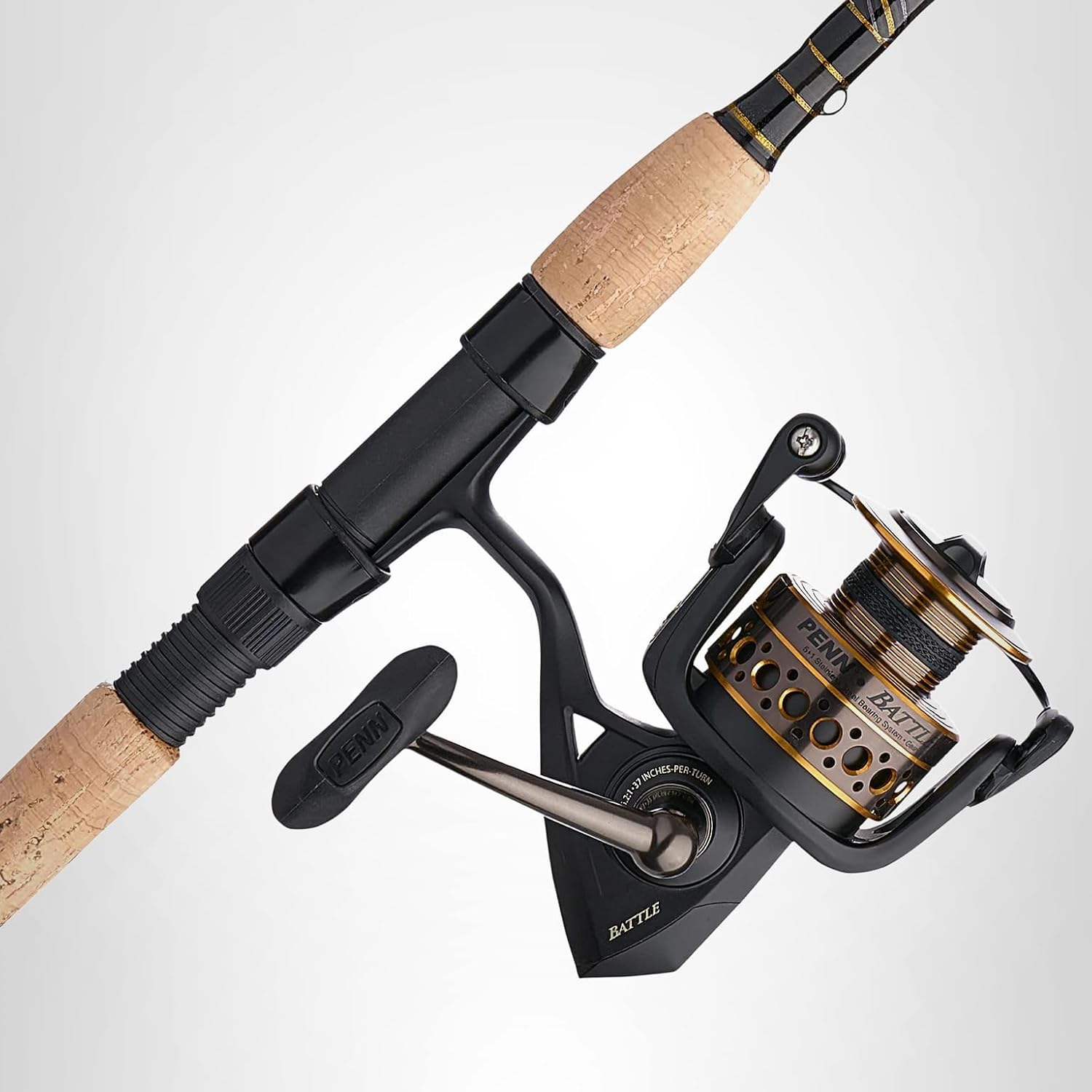 salt water fishing rod - spinning reel and fishing rod combo