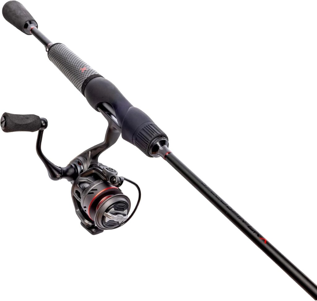 Lew's Speed Spin CRX Spinning Reel and Fishing Rod Combo, 6-Foot, 1-Piece HM40 Graphite Rod