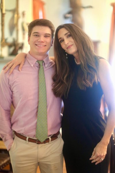 Stacy Lyn and Howlett together at his Auburn graduation