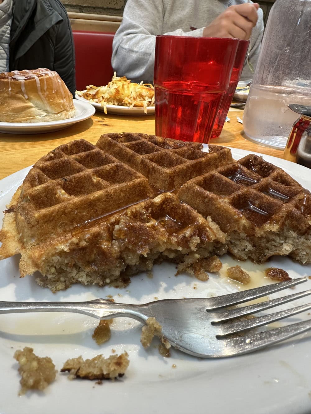 Waffles at The Bunnery